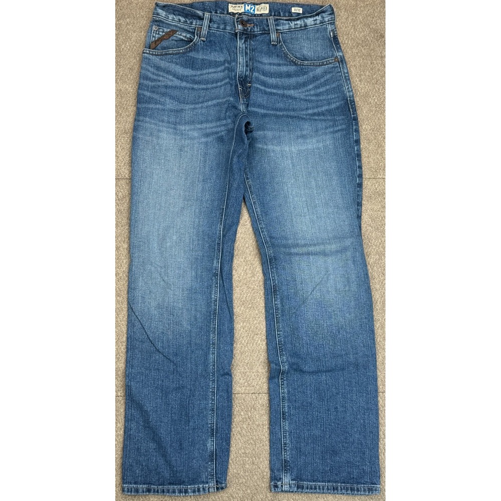 Ariat Legacy Relaxed Boot Cut M2 Men's Denim Jeans Size 30x32‎